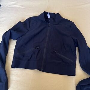 Athleta crop jacket size 4